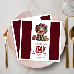 50. Geburtstag Lustige Oma Servietten Party Tischd