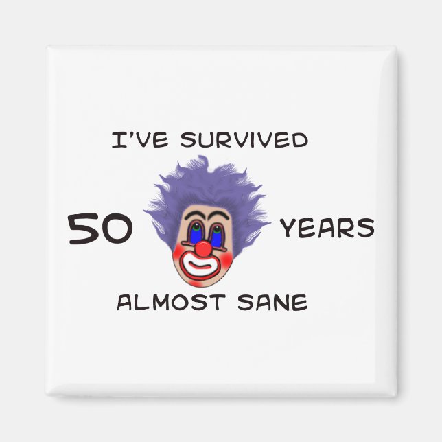 50. Geburtstag Magnet (Vorne)