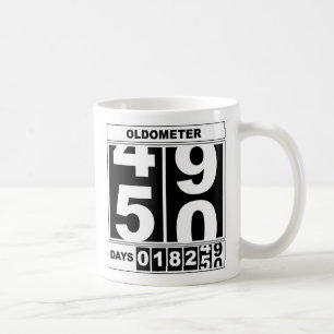 50. Geburtstag Oldometer Tasse