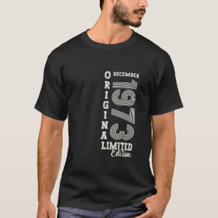 50. Geburtstag, Original Dezember Vintag 1973 T-Shirt