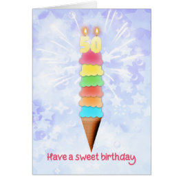 50. Geburtstag Rieseneis