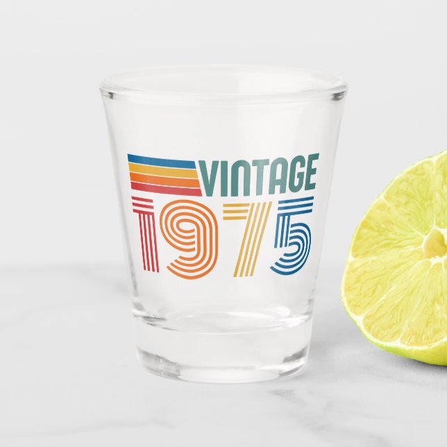 50. Geburtstag Schnapsglas (Vorderseite)