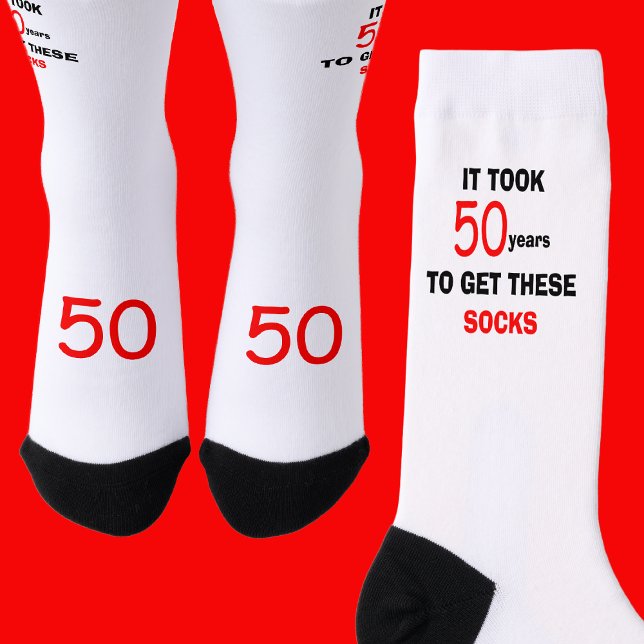 50. Geburtstag Socken Männer Lustig (Von Creator hochgeladen)