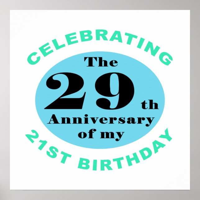 50. Geburtstag Spaß Poster (Vorne)