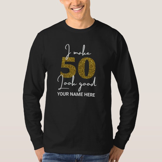 50. Geburtstag Sweatshirt T-Shirt (Vorderseite)