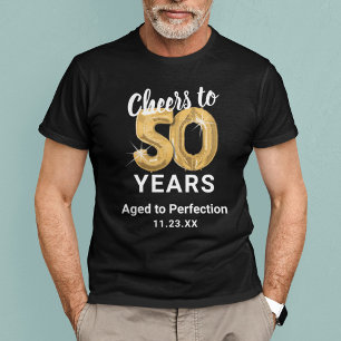 50. Geburtstag T - Shirt vollendet