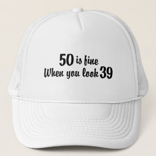 50. Geburtstag Truckerkappe