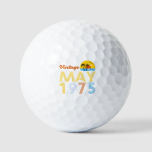 50. Geburtstag Vintag Mai 1975 50 Jahre alte Gesch Golfball