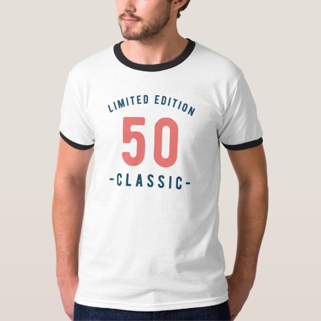 50. Geburtstagsfeier T - Shirt (Vorderseite)