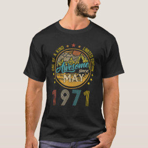 50. Geburtstagsgeschenk 50 Jahre alt Retro Vintag T-Shirt