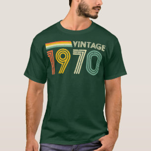 50. Geburtstagsgeschenk Männer Retro Vintage 1970 T-Shirt