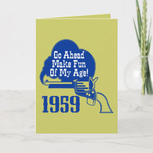 50. Geburtstagsgeschenke! Karte