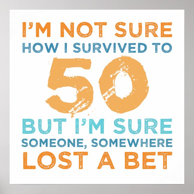 50. Geburtstagslegende Poster (Vorne)