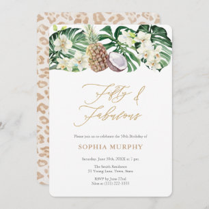 50. Geburtstagsparty Einladung