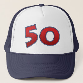 50. Geburtstagsparty Truckerkappe