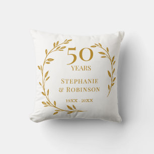50. goldene Hochzeitstag  Kissen