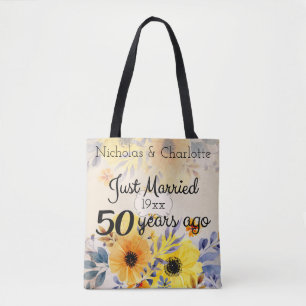 50. Goldener Hochzeitstag Tasche