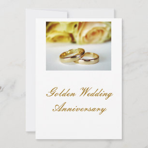 50. Goldenes Hochzeitstag Einladung