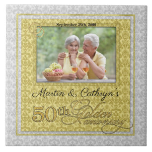 50. Goldenes Jubiläum Damaskus-Foto Fliese