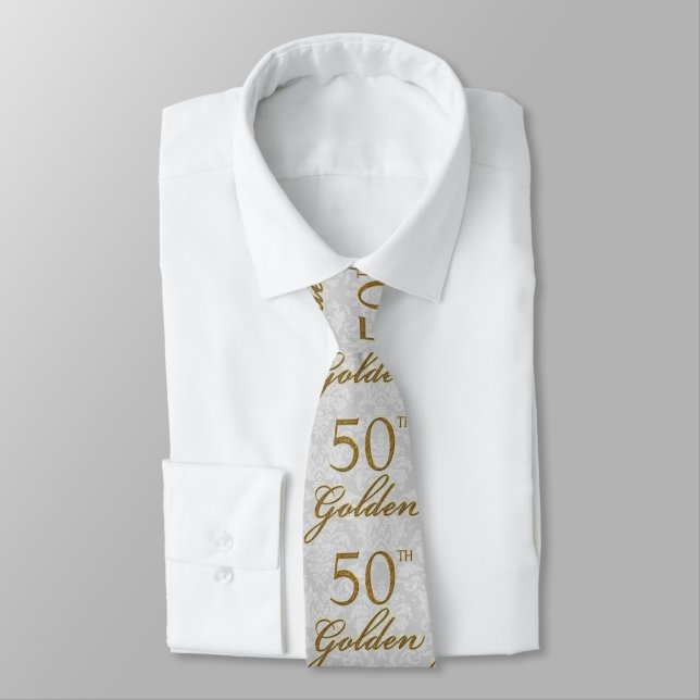 50. Goldenes Silver zum 50. Jubiläum mit Gold Krawatte (Gebunden)