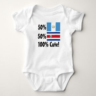 50% Guatemalteke50% Costa Rican 100% niedlich Baby Strampler