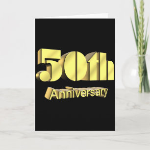 50. Hochzeitsjubiläum Geschenke Karte