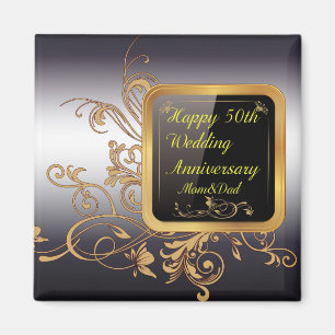 50. Hochzeitskündlermagnet Magnet