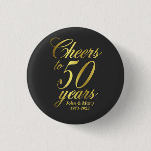 50. Hochzeitstag Button