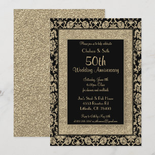 50. Hochzeitstag Einladung