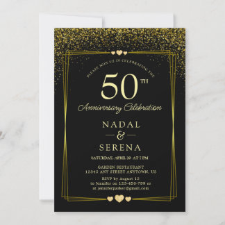 50. Hochzeitstag Einladung