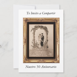 50 Hochzeitstag Einladung