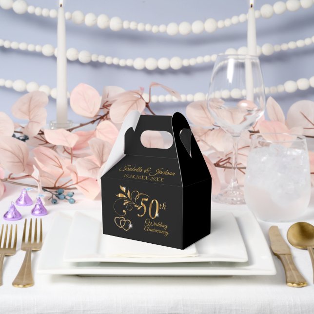 50. Hochzeitstag Geschenkschachtel (Hochzeit)