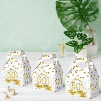 50. Hochzeitstag Geschenkschachtel