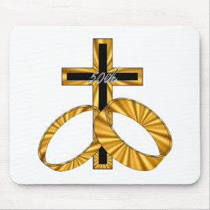 50. Hochzeitstag w Mousepad