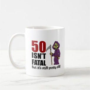 50 ist kein tödlicher, aber immer noch alter grimm kaffeetasse