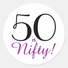 50 ist Nifty! 50. Geburtstagsparty