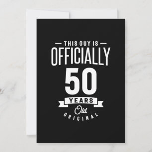 50 Jahre alt - 50. Geburtstag Funny Gift Dankeskarte