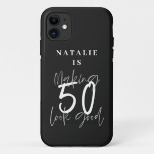 50 Jahre alt personalisiert aussehen  Case-Mate iPhone Hülle