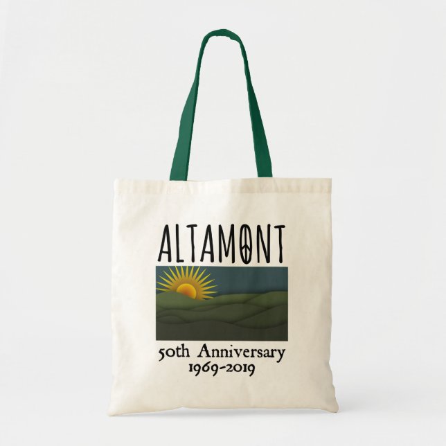 50 Jahre Altamont Speedway Free Konzert 1969 Tragetasche (Vorne)