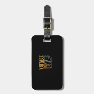 50 Jahre alte Geschenke Vintag 1973 Limited Editio Gepäckanhänger