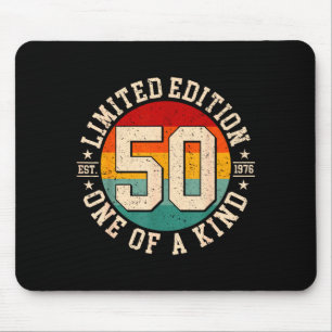 50 Jahre alte limitierte Auflage zum 50. Jubiläum  Mousepad
