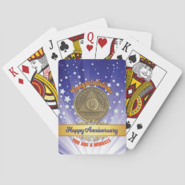 50 Jahre Erholung Münzjubiläum Sie sind ein Wunder Spielkarten