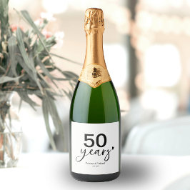 50 Jahre Hochzeit Jubiläum Schwarz-Weiß