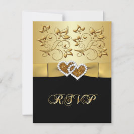 50 Jahre Jubiläum Mitarbeit Hearts 2 Hochzeit RSVP
