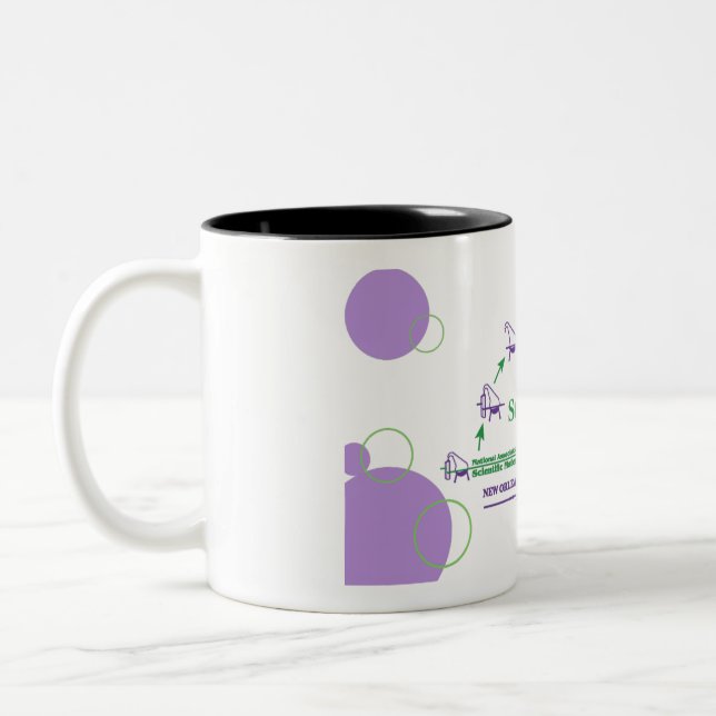 50 Jahre NAOSMM Zweifarbige Tasse (Links)