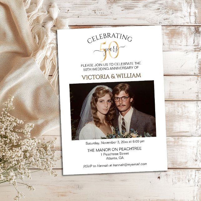 50 Jahre Party zum Hochzeitstag Einladung (Von Creator hochgeladen)