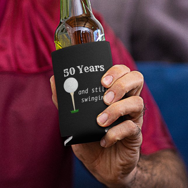 50 Jahre und immer noch schwindender Golfball Dosenkühler (Von Creator hochgeladen)