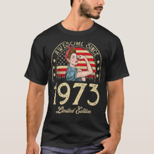 50 Jahre Vintag 1973 50. Geburtstag 21 T-Shirt
