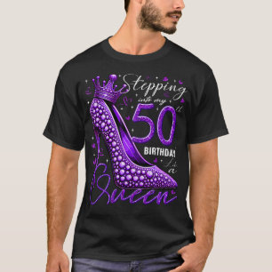 50-jährige Geschenke High Heels Stechen in meine 5 T-Shirt