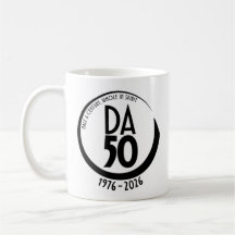 50. Jubiläum 1976-2026 Tasse in Schwarz